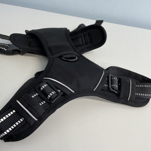 rabbitgoo Hundegeschirr für große Hunde Haustiergeschirr ohne Ziehen mit 2 Leinenclips, Adj - Bild 10 von 12