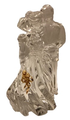 Lenox Wedding Promises Collection Bride & Groom Figurine Signed Crystal Germany