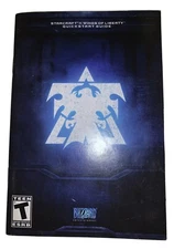 StarCraft and wings of liberty quick start guide blizzard booklet
