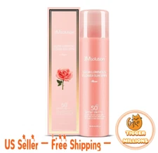 [US Seller] JM SOLUTION Glow Luminous Flower Sun Spray - Rose SPF50 PA++++ 180ml