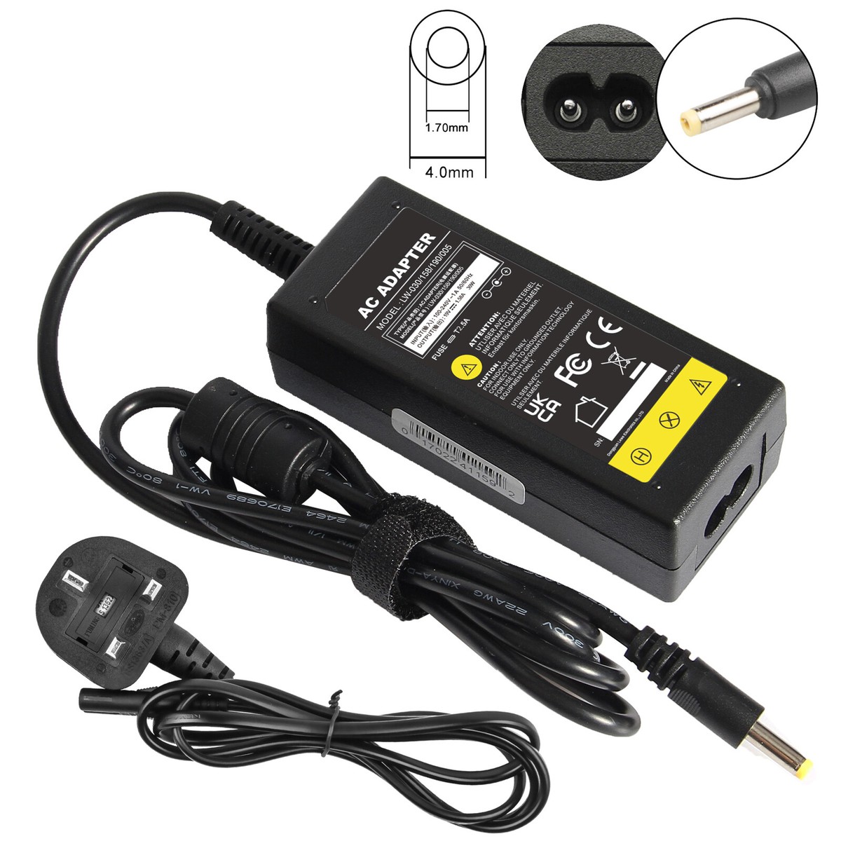 19V 1.58A 30W AC Adapter Charger For HP Mini 700 1000 1100 110 210...