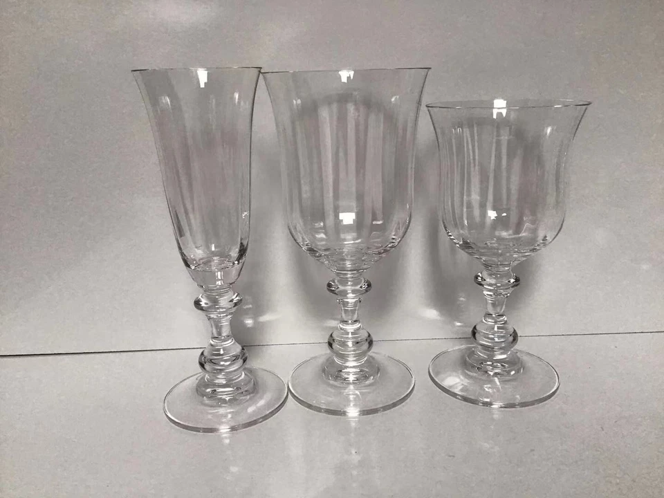 De colección Mikasa campo francés, transparente, óptica: copa de vino para regalo 12 piezas Foto 2 de 4