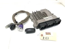 2020-2024 LINCOLN AVIATOR ECU ENGINE CONTROL MODULE W/ KEY START SWITCH LOCK OEM