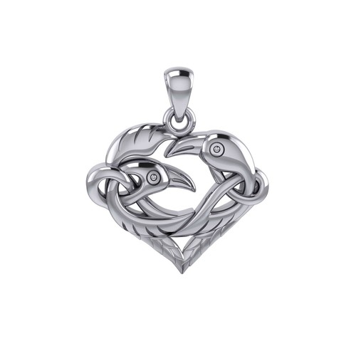 Pendentif Trilobé Celte En Argent 925 - Forme Cheval - Bijou Totem Animal - Neuf