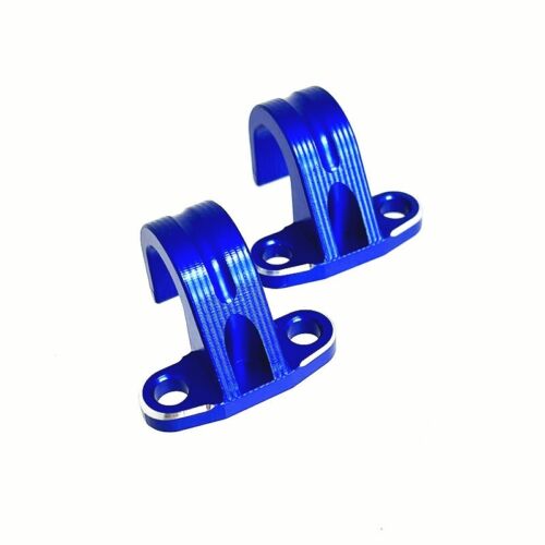 For Honda CR 125R 250R 500R 1987-2001 2X Rear Brake Line Hose Cable Guide Clamp - Picture 8 of 12