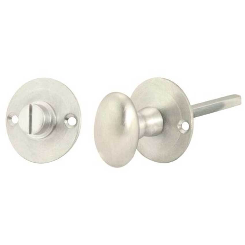 TSS Oval Thumbturn Privacy Turn & Release SC (TSSBATHTURNS)