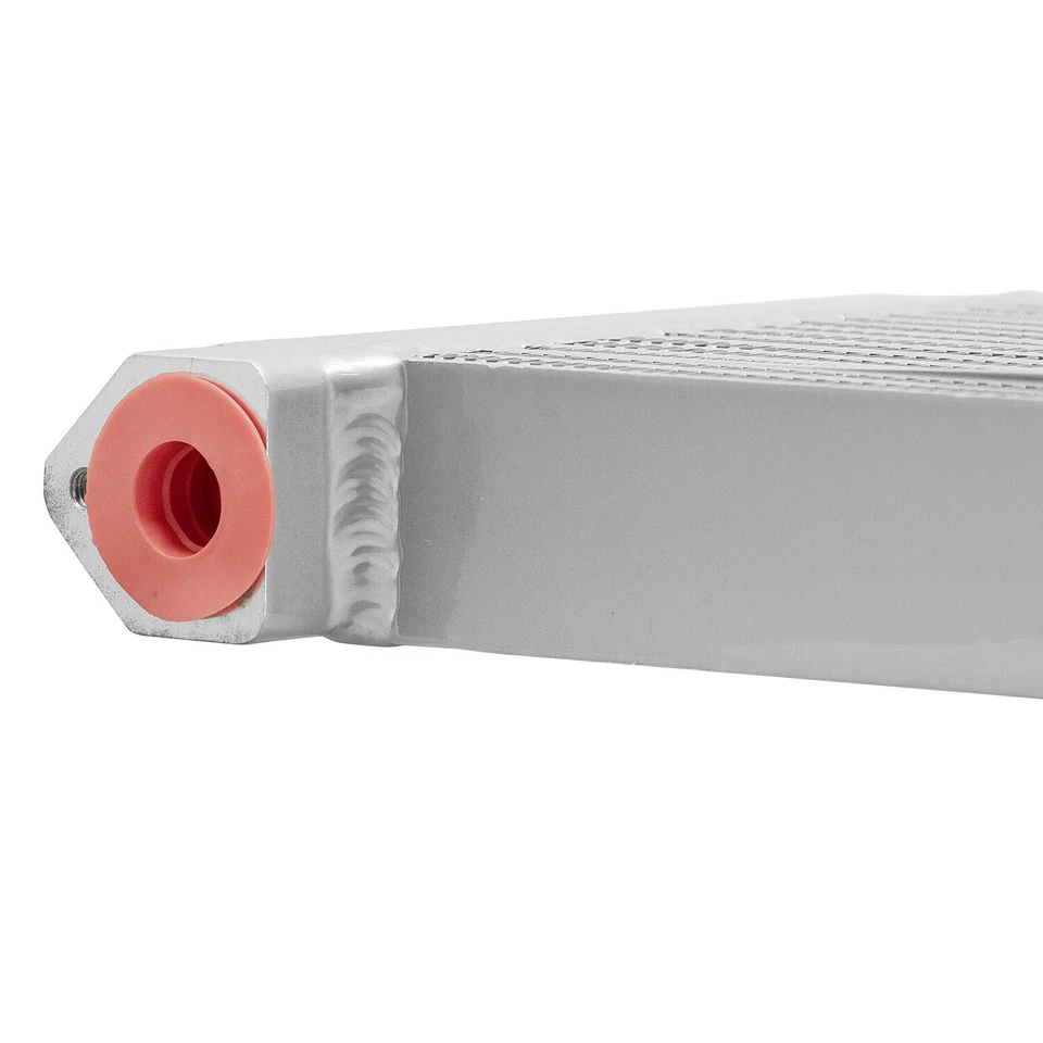 Aluminum Oil Cooler For 2015-20 2018 BMW M3 M4 M2 S55 F80 F82 F83 F87 F8X Silver - Image 3 of 4