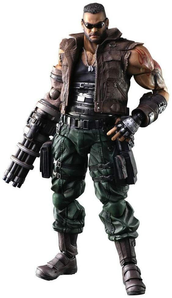 ファイナルファンタジーVII バレット・ウォーレス BRING ARTS FF7 Final Fantasy VII remake PLAY ARTS Kai Barret Wallace Version 2
