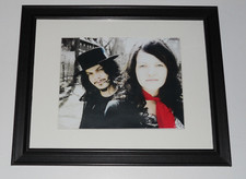 Framed The White Stripes Jack White Meg White Picture Poster 14" by 17"