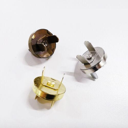 Metal Handbag Bag Purse Magnetic Snap Press Stud Button Closure Clasp 14mm/18mm