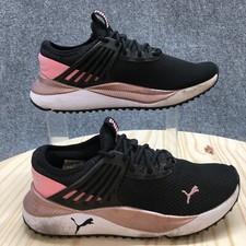 Puma Zapatos Juveniles 4.5 Pacer Future Tenis para Correr Negro Malla Bajo 375757-04