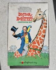 Doctor Dolittle Colorforms Cartoon Kit Vintage 1967 Near Complete Toy
