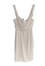 House of CB Women's White Dress, Corset Top, Size L (UK 12-14)