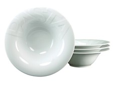 CreaTable - Gourmet - Pastateller 4-tlg (Weiss)