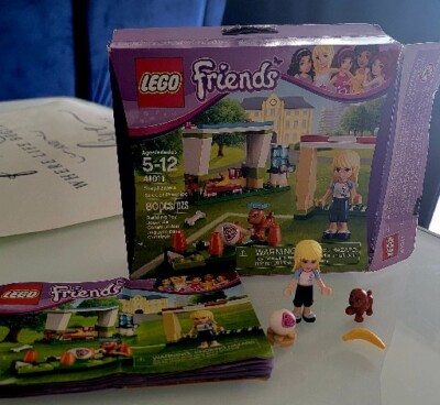 LEGO FRIENDS: Stephanie's Soccer Practice (41011) Only Figurines, Box And Manual