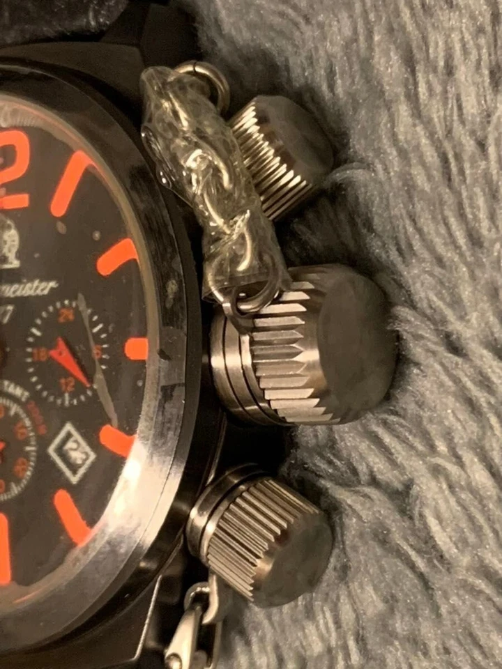 Tauchmeister 1937 T0166 Quartz Watch Aeromatic Unworn Men's German Military Styl - Image 4 of 4