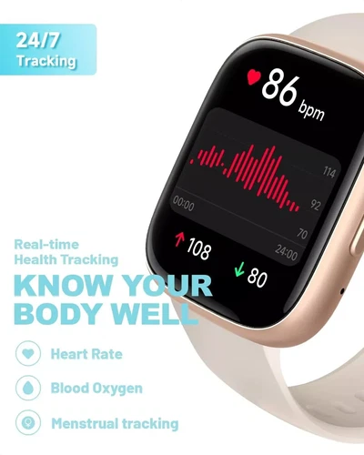Smart Watch Men Women Fitness Tracker Watche Heart Rate, Sleep & Stress Tracking - Picture 7 of 7