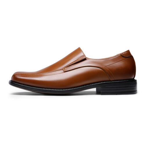 Herren Slipper Halbschuh Schuhe klassische quadratische Zehenpartie formelle Anzug Schuhe Größe - Bild 18 von 30
