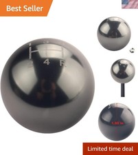 Round Ball Billet M12x1.25 5 Speed Short Throw Shifter Shift Knob Mt Manual G... Round Ball Billet M12x1.25 5 Speed Short Throw Shifter Shift Knob Mt Manual G...