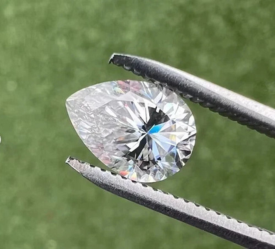 #ad #ad Lab Grown Diamond CVD HPHT 5 Ct Pear Cut VVS1 Clarity Natural D Color Certified $119.96