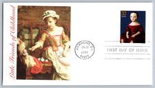 1997 Fleetwood Little Friends of Childhood Izannah Walker FDC