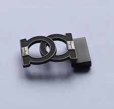 Ferragamo Belt Buckle silver-gray Gancini Belt Buckle for 1.38in/W Leather Belts