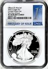 2025 S AMERICAN SILVER EAGLE NGC PF70 ULTRA CAMEO FDOI LIMITED EDITION SET