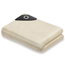 Welding Blanket Fire Resistant Large 4x6 ft - Fiberglass Flame Retardant Fabr...