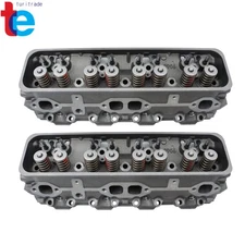 For GMC Chevrolet Cadillac 96-02 5.7L OHV VORTEC Pair Complete Cylinder Head