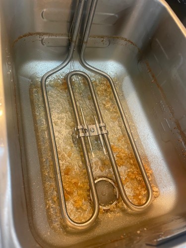 Stainless Steel Deep Fryer with 3.5L Capacity and Patented Oil Filtration System - Picture 6 of 12