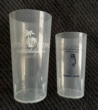 Werbegeschenk-Therme Erding-Plastebecher-1 Erdinger Weißbier 0,5 - 1 Therme 0,2
