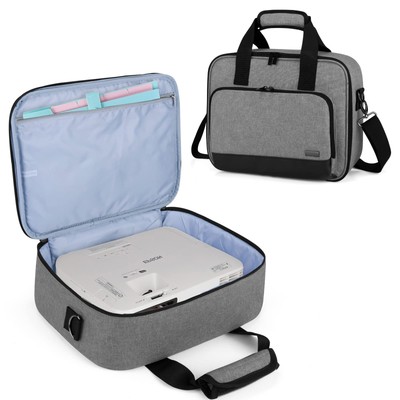 Projector Case, Projector Bag with Accessories Storage Pockets (Compatible wi...