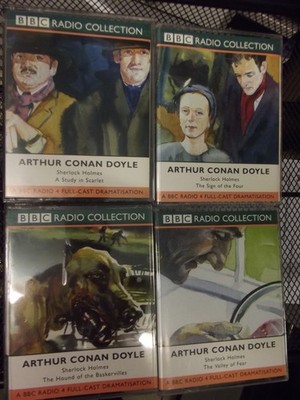 SHERLOCK HOLMES the complete radio 4 canon 18 tapes,plus READ BELOW.