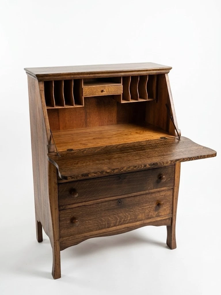 Slant Front Desk In Antique Desks & Secretaries (1900-1950) | eBay
