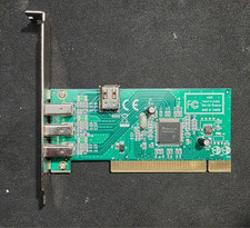 StarTech PCI1394MP 4 port PCI 1394a FireWire Adapter Card -3 External 1 Internal