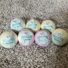 NEW Handmade 7 scented Relaxing Bath bombs 18 total Bag O' Bombs 9 oz