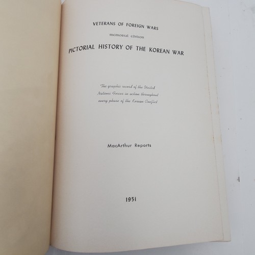 Veterans of Foreign Wars Book Pictorial History Of The Korean War Vintage 1951 - Picture 2 of 7
