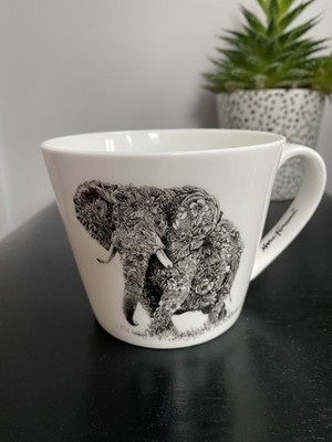 Maxwell & Williams Marini Ferlazzo 450 ml African Elephant Squat Becher 8,5 cm 