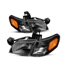 JSBOYAT Headlight Assembly Replacement for 97-05 Chevy Venture / 97-05 Pontia...