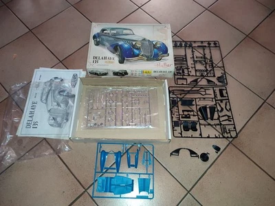 MAQUETTE HELLER - 1/24 - DELAHAYE 135 - BOITE NOTICE (INCOMPLET) V - Photo 1/4
