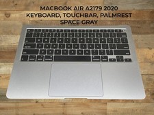 Macbook Air 13" OEM Early 2020 A2179 Keyboard Trackpad Palmrest SPACE GRAY
