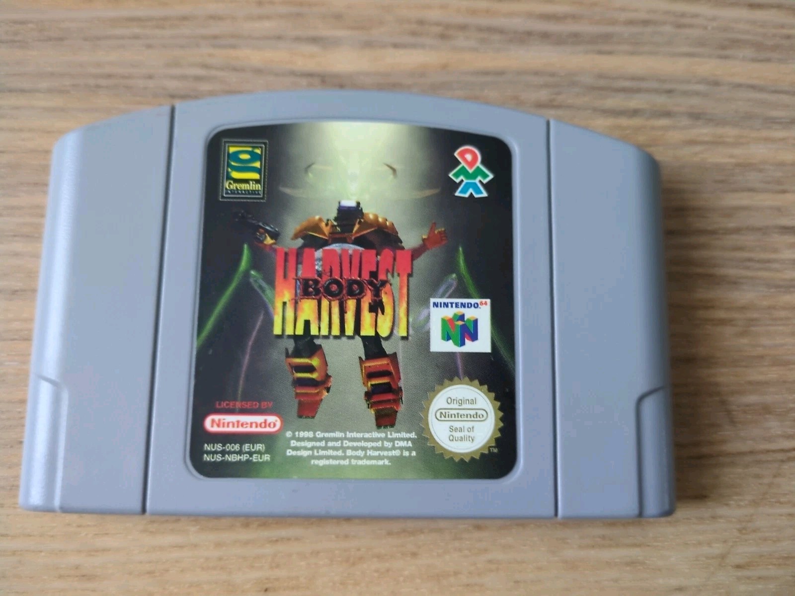 Body Harvest / Nintendo 64 N64 / PAL / NUS-EUR-1 #1