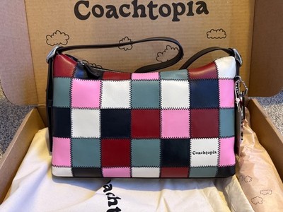 coachtopia alter ego checkerboard multi color NWT