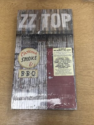 The ZZ Top Chrome Smoke & BBQ Warner Bros 4 CD Box Set 2003