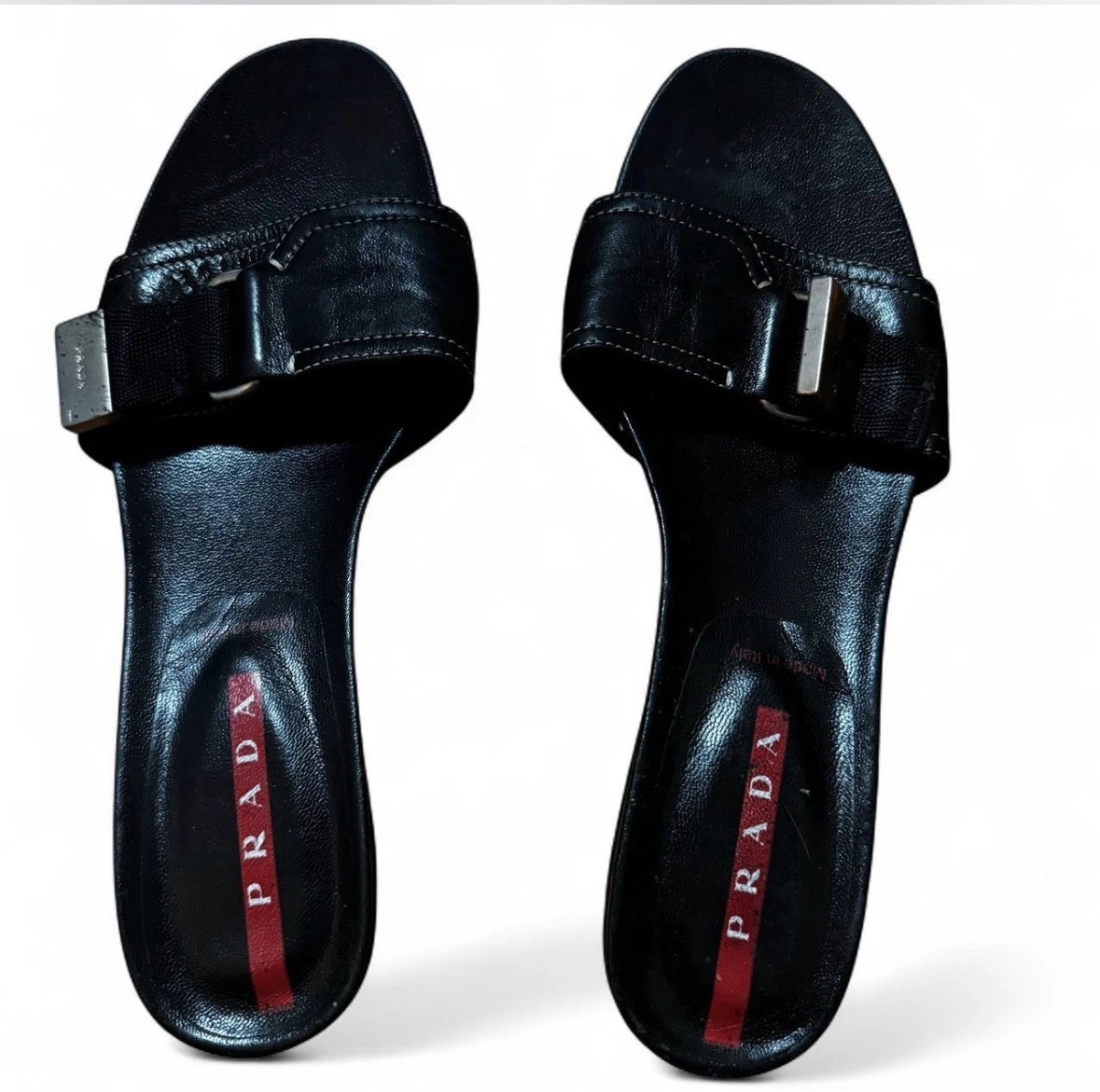 PRADA Women's Leather Sandals and Flip Flops for sale | eBay