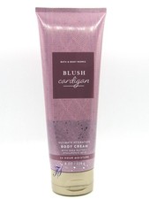 BATH BODY WORKS BLUSH CARDIGAN BODY CREAM 8 OZ