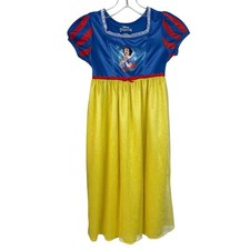 Girls Disney Princess Snow White Costume Dress Sparkle Skirt Size 8