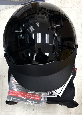 G-FORCE Racing Gear Helmet Rift Snell SA2020 Black Large New In Original Box