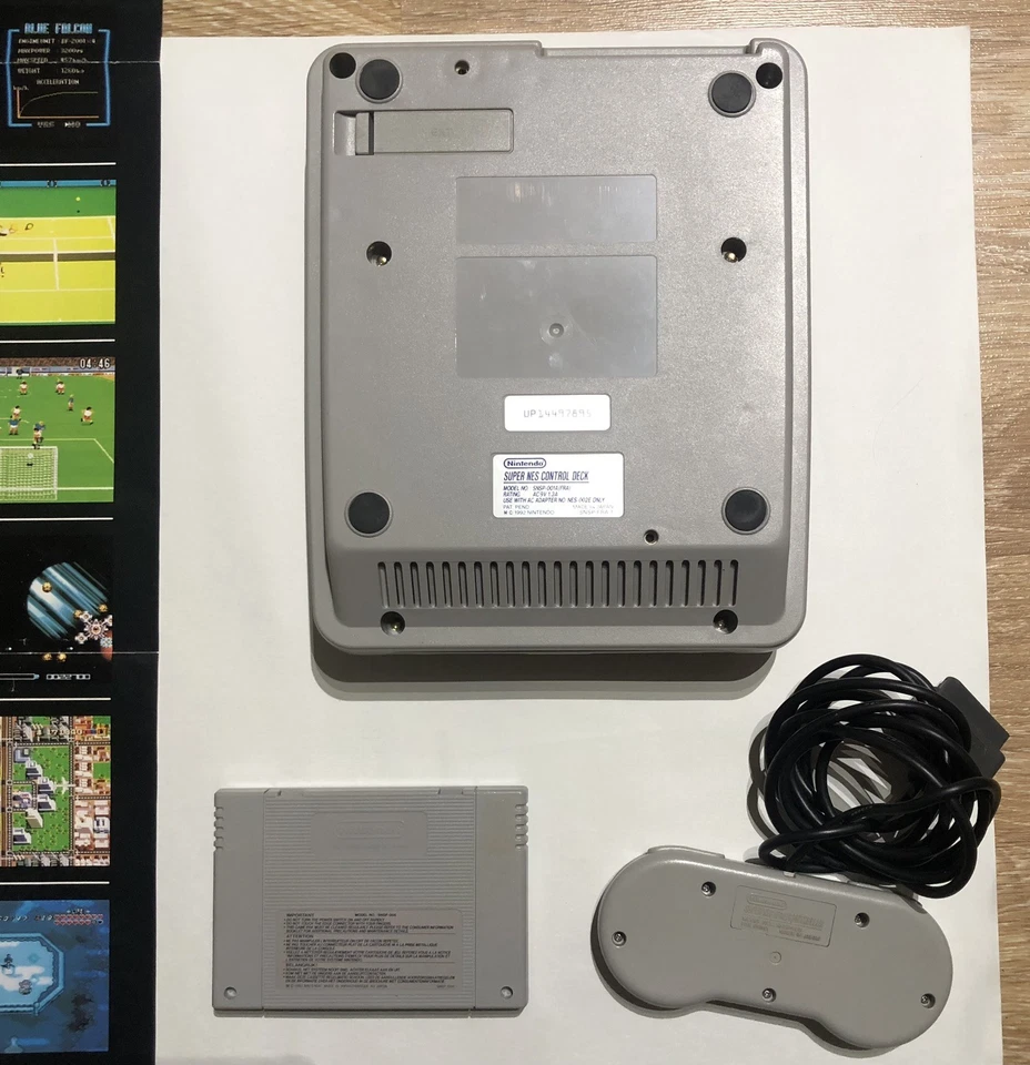 PACK SNES - CONSOLE SUPER NINTENDO PACK STREET FIGHTER 2 TURBO FRA  - Photo 4/4