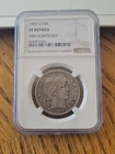 1909-O Barber Half Dollar NGC VF Details (OBV Scratched)